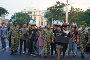 Pengamanan Humanis, Peringatan Mayday di Surabaya Berlangsung Aman