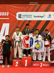 Tujuh Medali Sukses Diraih Prajurit Koarmada II di Kejuaraan Taekwondo Piala Wali Kota Surabaya