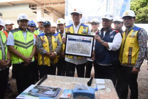 Bupati Subandi Dampingi Menko AHY Tinjau Pembangunan Kembali Ponpes Al-Khoziny, Progres Lampaui 50 Persen