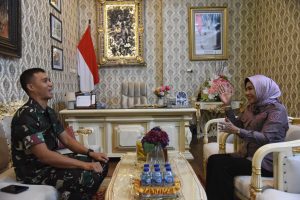 Wabup Sidoarjo Ajak Dandim 0816 yang Baru Perkuat Sinergi Sukseskan Program KDKM