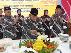 Komitmen Pengabdian dalam HUT PP Polri Ke-27 di Polresta Sidoarjo