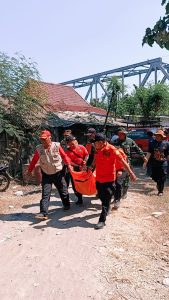 Hari Kedua Pencarian, Tim SAR Gabungan Temukan Korban Tenggelam di Bengawan Solo Bojonegoro dalam Kondisi Meninggal Dunia