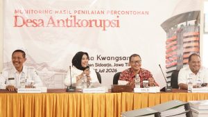 Monitoring KPK RI di Desa Kwangsan, Wabup Mimik Tekankan Transparansi dan Partisipasi Masyarakat