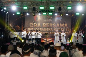 Doa Menyatukan Hati, Korem Bhaskara Jaya Rayakan Enam Dekade Pengabdian Bersama Masyarakat Surabaya