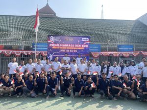 Lepas Balon Tandai Dimulainya PORSENAP 2026, Lapas Sidoarjo Kobarkan Semangat Sportivitas dan Kebersamaan