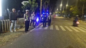 Antisipasi Balap Liar, Polsek Buduran Masifkan Patroli Malam