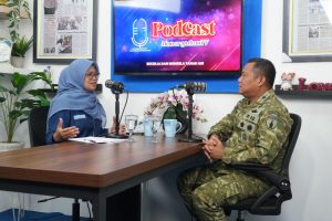 Lewat Podcast Memorandum, Danrem Bhaskara Jaya Sampaikan Kiprah TNI AD Hadir untuk Rakyat