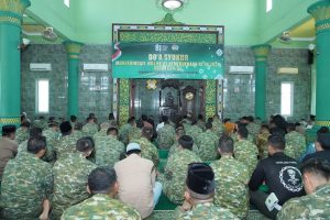 Dari Masjid Al-Wathon, Korem Bhaskara Jaya Kirim Doa untuk Indonesia di HUT ke-81 RI