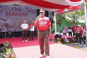 Rayakan Kemerdekaan dengan Gembira, Korem Bhaskara Jaya Perkuat Kebersamaan