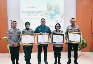 Polresta Sidoarjo Peroleh Penghargaan Pengelolaan Anggaran Semester I 2026