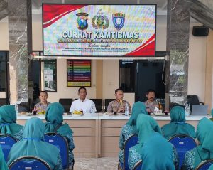 Sat Binmas Polresta Sidoarjo Perkuat Sinergi dengan Masyarakat Melalui Curhat Kamtibmas