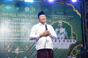 Bupati Subandi Ajak Masyarakat Dukung Betonisasi Jalan Sampai Pembangunan RSUD Sedati