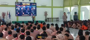 Polresta Sidoarjo Pelajar SMAN 3 Bahaya Bullying dan Radikalisme