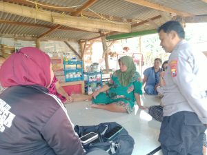 Patroli Dialogis Polsek Jabon, Sampaikan Pesan Kamtibmas kepada Ibu-Ibu PKK Desa Kupang