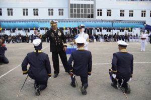 Rektor UHT Pimpin Bon Voyage ke-61, Perwira Muda Transportasi Laut Resmi Dilantik