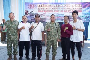 Bakti Sosial HUT ke-81 TNI, Danrem Bhaskara Jaya: Hadir untuk Sehatkan Masyarakat
