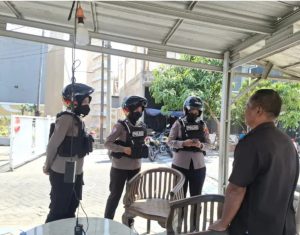 Polwan Jenggala Presisi Patroli Roda Dua, Sasar Permukiman, Pasar dan Sekolah