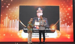 Kapolresta Sidoarjo Raih IJTI Awards 2026, Dinilai Transparan Kelola SPPG
