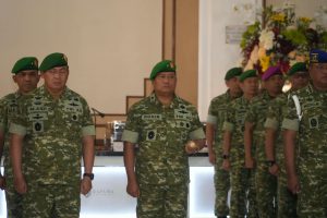 Pangkat Baru, Amanah Baru: Danrem Bhaskara Jaya Hadiri Korps Raport 280 Perwira