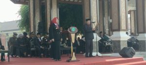 Wakil Ketua I DPRD Kabupaten Sidoarjo Bacakan Ikrar Hari Kesaktian Pancasila
