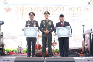 Kapolresta Sidoarjo Hadiri HUT TNI ke-81, Perkuat Soliditas TNI-Polri Bersama Rakyat
