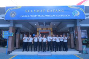 Kakanwil Ditjenpas Jatim Laksanakan Bintorwasdal di Lapas Sidoarjo