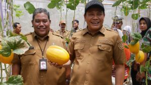 Bupati Subandi Resmikan Wisata Petik Melon Premium BUMDes Sidorejo