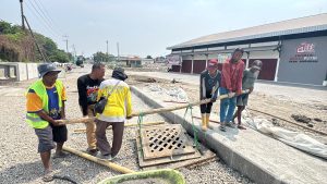 Pemkab Sidoarjo Percepat Pembongkaran Bangunan di Jalur Frontage Road Buduran