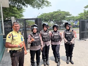 Berikan Rasa Aman, Polwan Jenggala Presisi Polresta Sidoarjo Patroli Sasar Sekolah hingga Perkantoran