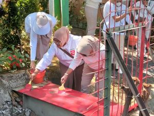 Peduli Lingkungan,  DPC Partai Gerindra Kabupaten Sidoarjo Gelar Aksi Indonesia ASRI
